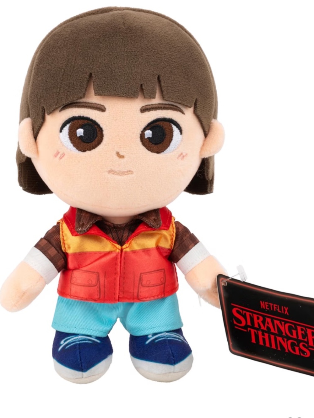Stranger Things Will Plush - 8-Inch Soft Plush with Special Embroidery